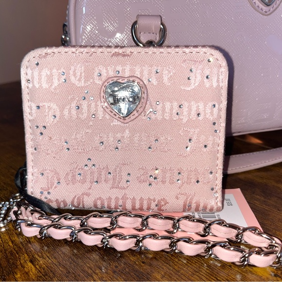 Juicy Couture Light Pink dome bag and wallet Set - Picture 3 of 8